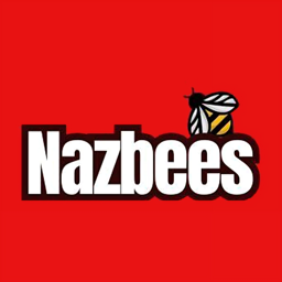 Nazbees Bolton logo.